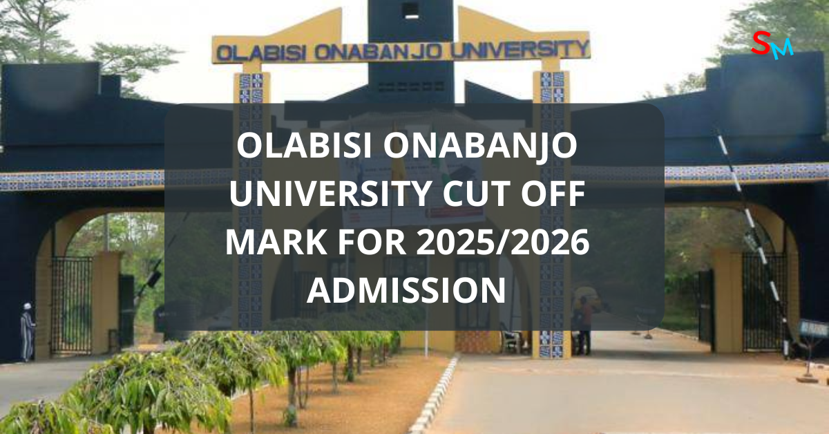 olabisi onabanjo university cut off mark